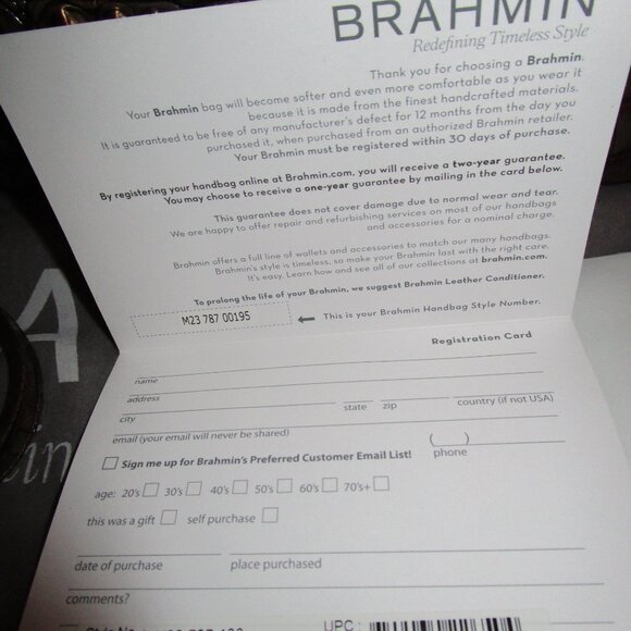 Brahmin Faye Tri-Texture Fall Tortoise Satchel - Picture 10 of 14